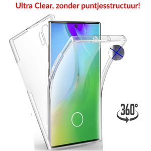 Galaxy Note 10 360° Ultra Clear Hybrid PC + TPU Hoesje