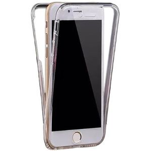 iPhone 6 Plus / 6S+ 360° Full Cover Transparant TPU Hoesje