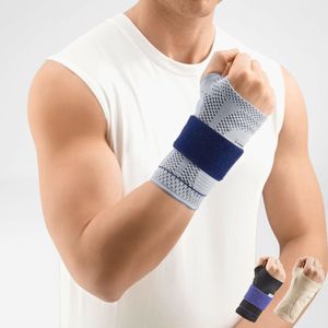 Bauerfeind ManuTrain Polsbandage - Zijde: Rechts - Maat: 4 (17-18 cm) - Kleur: Natuur