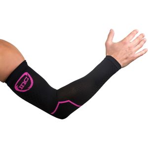 PRO Compressie Arm Sleeves - Zwart / Roze