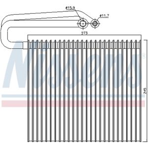 Verdamper, airconditioning NISSENS 92165