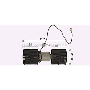 Elektromotor, interieurventilator AVA COOLING FD8652