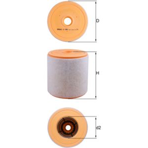 Luchtfilter KNECHT LX 4961