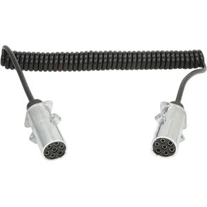 Elektrische spiraalkabel TRUCKLIGHT EC-N07-ALU-4.0M