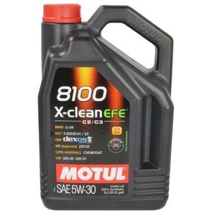 Motorolie MOTUL 8100 X-Clean EFE 5W30 5L