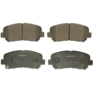 Remblokset DELPHI LP2481, voor