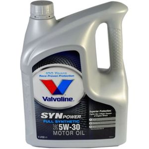 Motorolie VALVOLINE Synpower 5W30, 4L