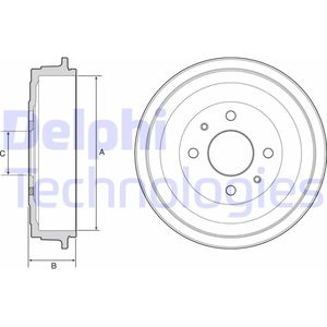 Remtrommel DELPHI BF528