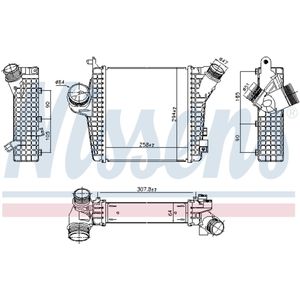 InlaatluchtRadiator NISSENS 961305