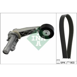 Poly V-riem set INA 529 0504 10