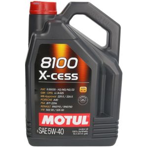 Motorolie MOTUL 8100 X-Cess 5W40 5L