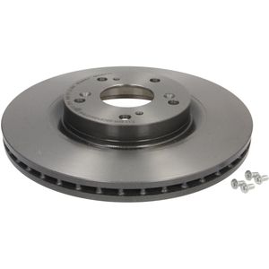 Remschijf BREMBO 09A40711 voorkant, geventileerd, 1 Stuk