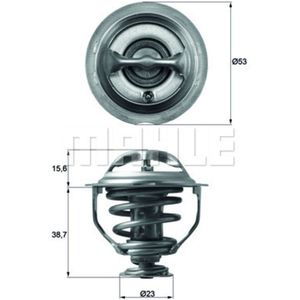 Thermostaat, koelvloeistof MAHLE TX 117 95D
