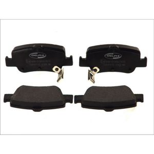 Remblokset DELPHI LP2103, achter