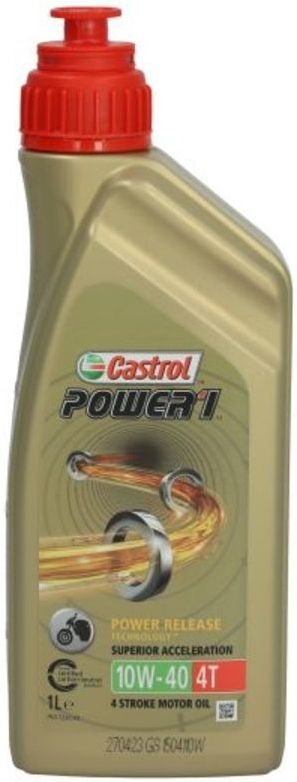 Motorolie CASTROL POWER1 10W40 4T 1L