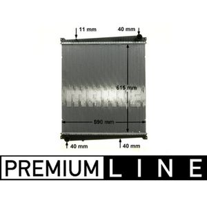 Radiator, motorkoeling MAHLE CR 818 000P
