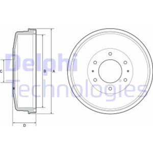 Remtrommel DELPHI BF559
