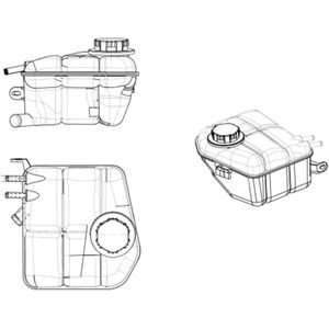Expansievat, koelvloeistof EASY FIT NRF 454035
