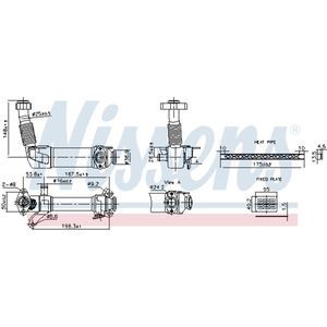 UitlaatgasRadiator NISSENS 989280