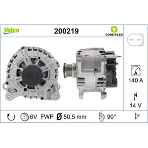 Driefasige generator VALEO 200219