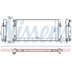 Radiator NISSENS 606809