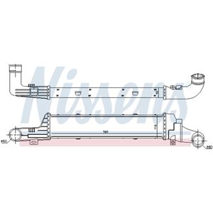 Intercooler NISSENS 96861