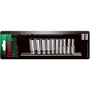 Zeskant doppenset TOPTUL 1/4 12kant 3/16 7/32 1/4 9/32 5/16 11/32 3/8 7/16 inch