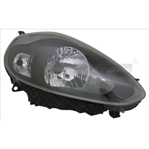Koplampen TYC 20-12262-25-2, links