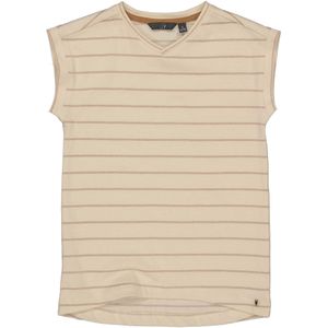 LEVV Gestreept T-shirt Beige