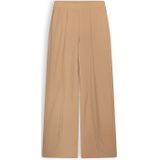 Meisjes broek palazzo pique - Sinus - Beige