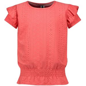 Meisjes t-shirt - Bohdi - Hot koraal