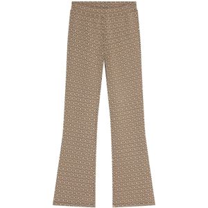 Meisjes flair broek ikat - Warm zand