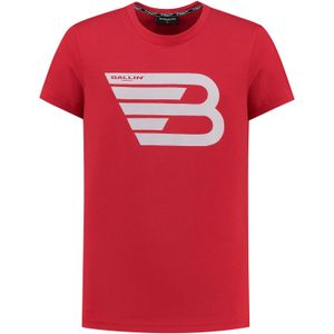 T-shirt met logo - Rood