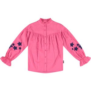 Meisjes blouse - Roze carnation