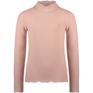 Meisjes basic col shirt - Eef - Lt roze