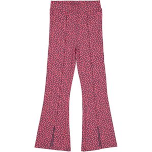 Meisjes broek - Dounia - AOP Hot roze stippen