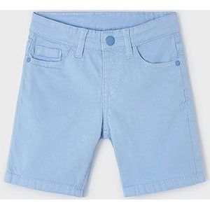 Jongens short twill 5-pocket - Powder blu