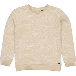 Jongens sweater - Denn - AOP Grijs zand wave