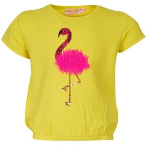 Meisjes t-shirt - Imani-SG-02-F - Helder geel