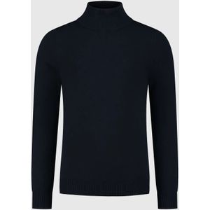 Trui gebreid regular fit - Navy blauw