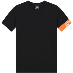 T-shirt captian 2.0 - Zwart oranje