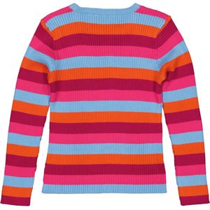 Meisjes sweater - Dilay - AOP Grijs figuren