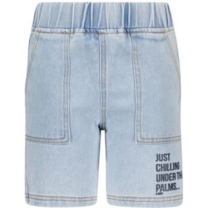 Jongens jeans short - Melle - Vivid denim