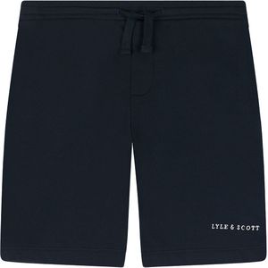 Sweat short Script - Donker navy blauw