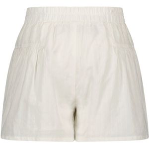 Meisjes short met riem - Off white