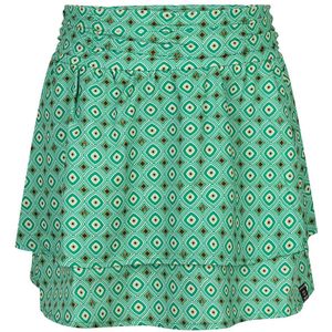 Meisjes rok geometric print - Gras groen