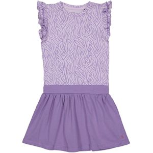 Meisjes jurk Milou - Lilac Zebra AOP