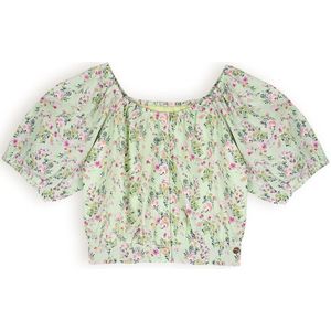 Meisjes blouse floral - Tomas - Spring groen