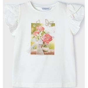 Meisjes t-shirt - Natur-nude