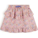 Meisjes rok bloemen - Neva - Zand blush